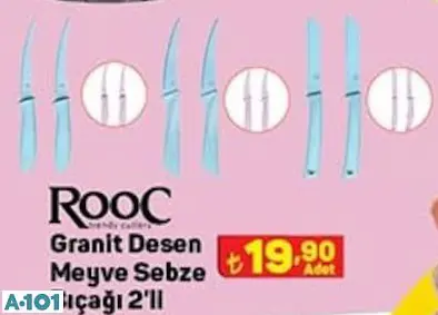 ROOC MEYVE BIÇAĞI SETİ ROOC MEYVE BIÇAĞI SETİ